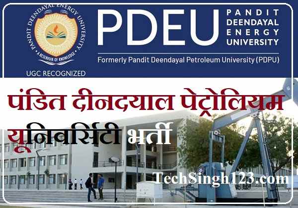 PDPU Recruitment PDPU Gandhinagar Recruitment PDPU Faculty Recruitment