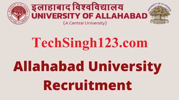 Allahabad University Bharti Alld Univ Recruitment