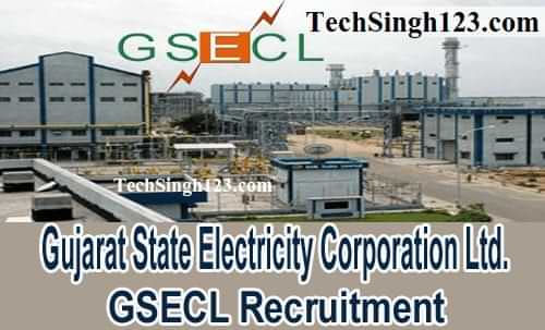 GSECL Recruitment गुजरात राज्य बिजली निगम भर्ती