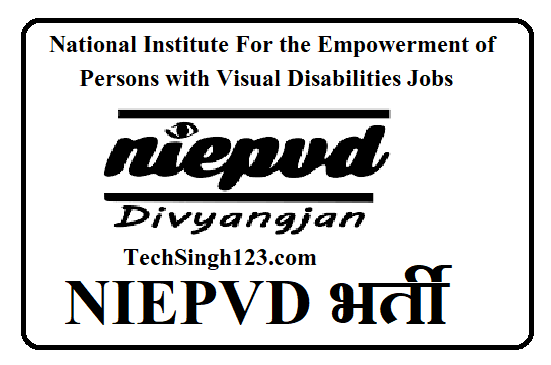 NIEPVD Recruitment NIEPVD भर्ती NIVH Recruitment