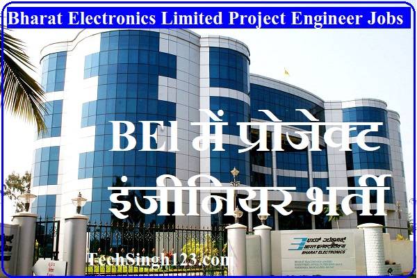 BEL Project Engineer Recruitment BEL Project Engineer Bharti