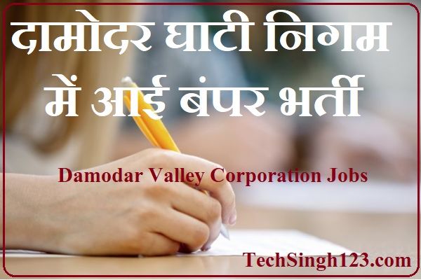 Damodar Valley Corporation Recruitment Damodar Valley Corporation Bharti