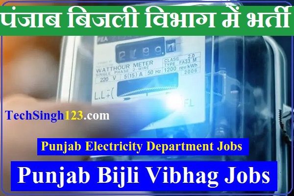 Punjab Bijli Vibhag Bharti Punjab Bijli Board Recruitment Punjab Electricity Department Recruitment