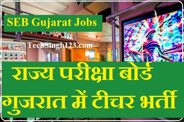 SEB Gujarat Recruitment Gujarat TAT Recruitment Gujarat TAT Application Form
